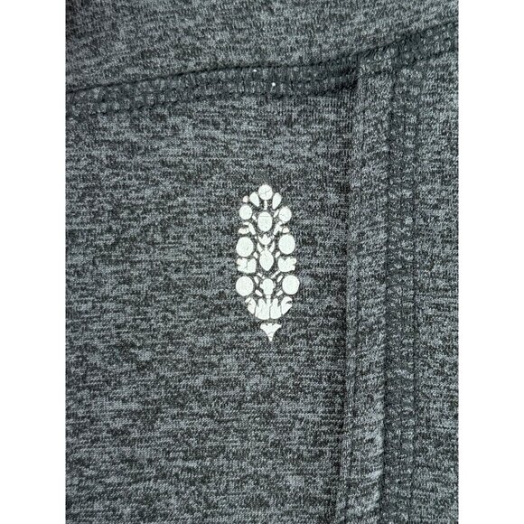 Free People Movement Gray Cutout Cropped Leggings L| Athleisure Pilates Princess - Picture 12 of 16